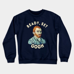 Ready, Set Gogh Crewneck Sweatshirt